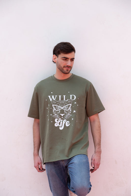 MEN WILD LIFE T-SHIRT