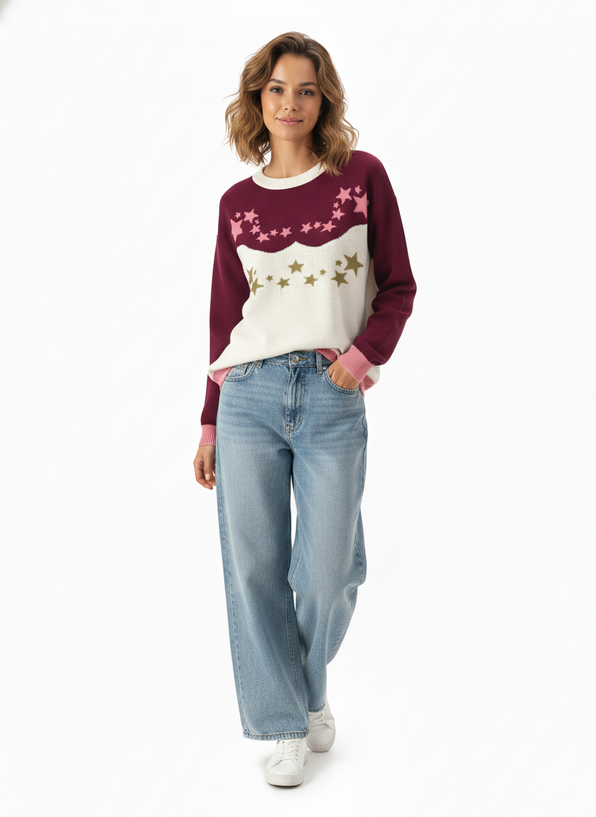 BUFFALO STARS SWEATER