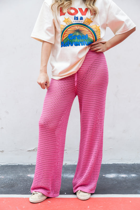 CANDY PINK PANTS